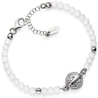 Pulsera Amen Hombre San Benedetto in Plata Agata SBP4 - SBP4